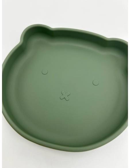 PLATO SILICONA VERDE MUSGO
