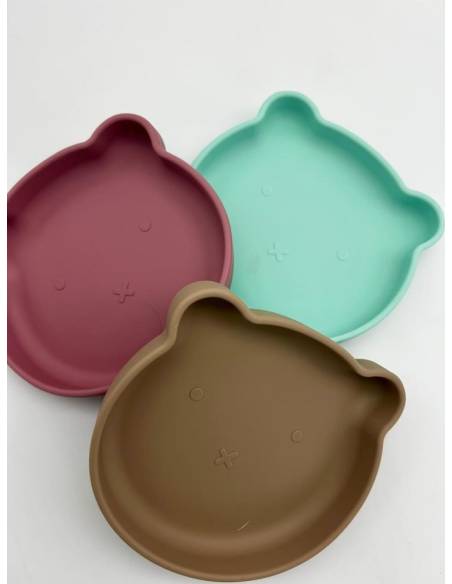 PLATO SILICONA BEIG