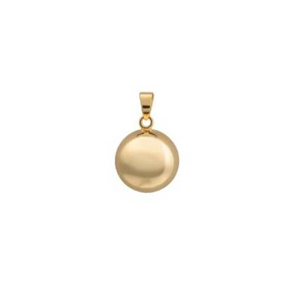 Llamador de Angel oro liso