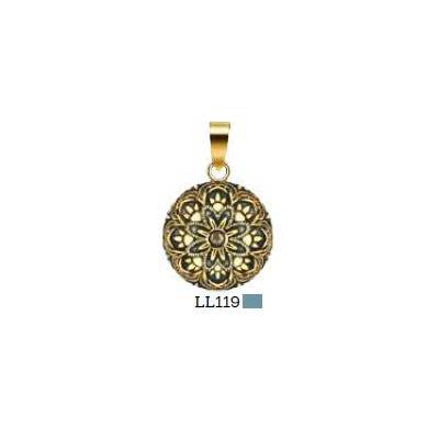 Llamador de Angel mandala oro