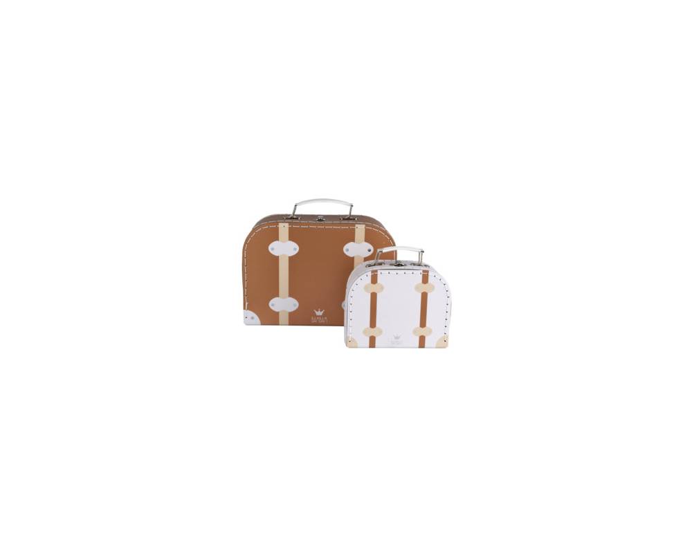 Travel suitcases set of two 25 cm 