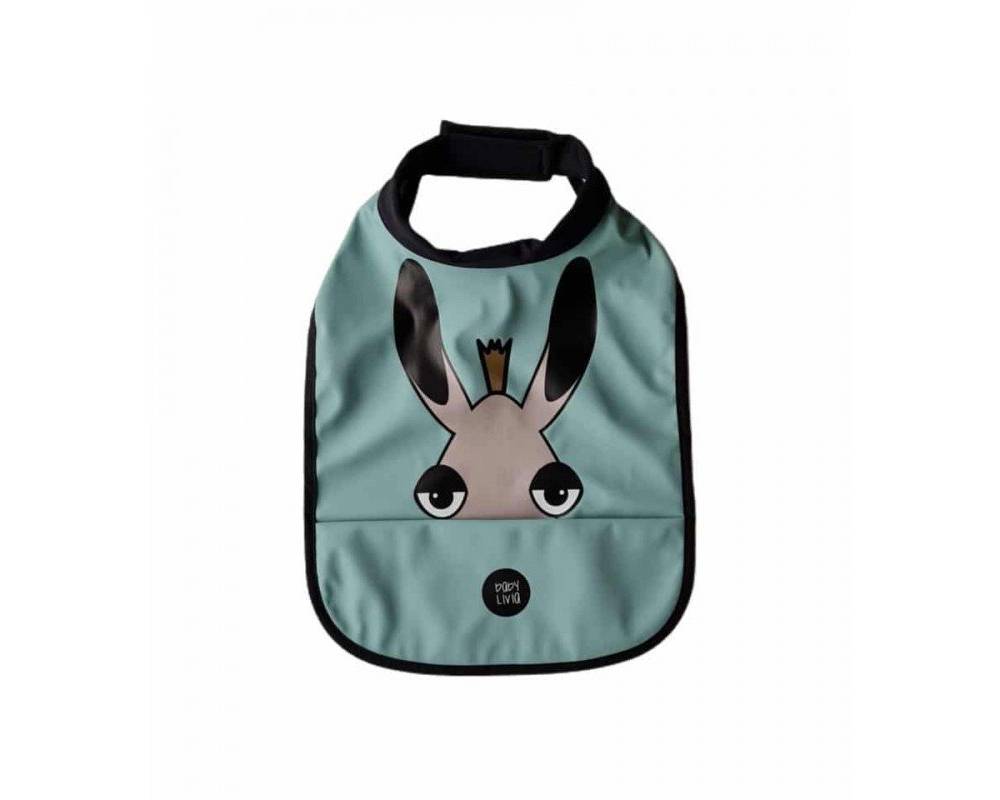 Babero donkey verde