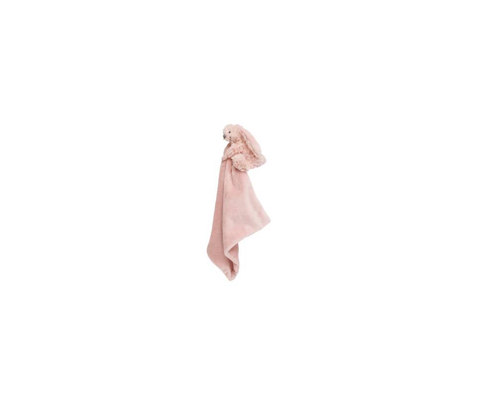 Mini Old Pink Rabbit Richie with blanket 28 cm