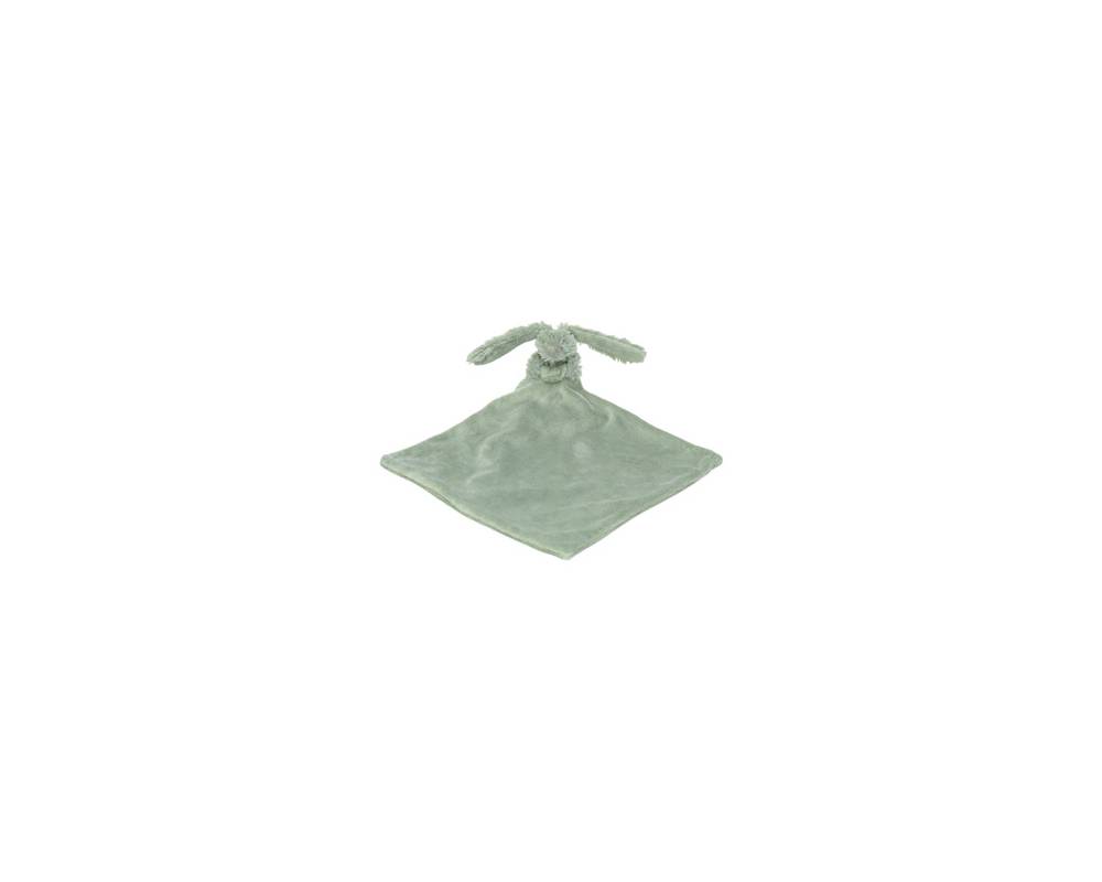 Mini Green Rabbit Richie with blanket 28 cm
