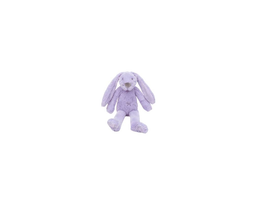 Tiny Lilac Recycled Rabbit Richie 28 cm
