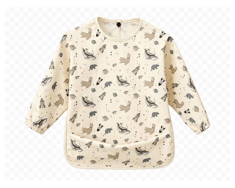 Babero Mangas PU Talla S Oceano