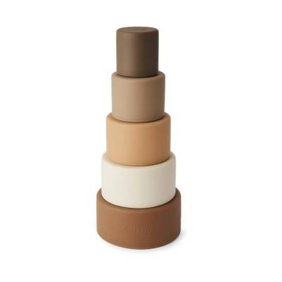 NU346 Vanja juego silicona Brown color mix