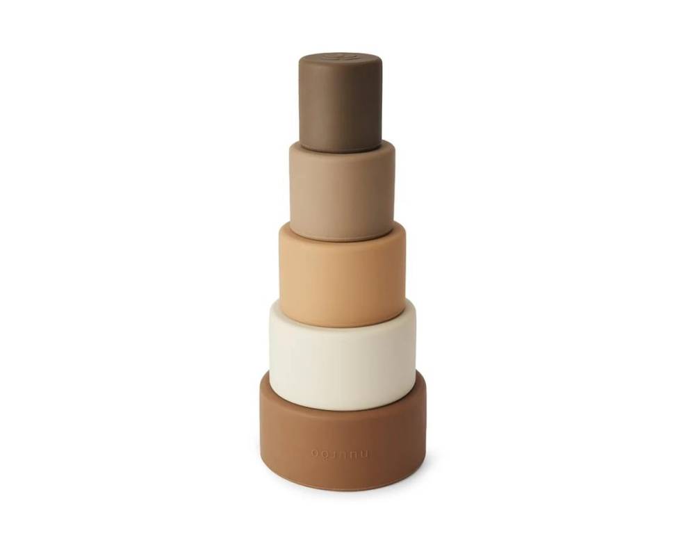 NU346 Vanja juego silicona Brown color mix