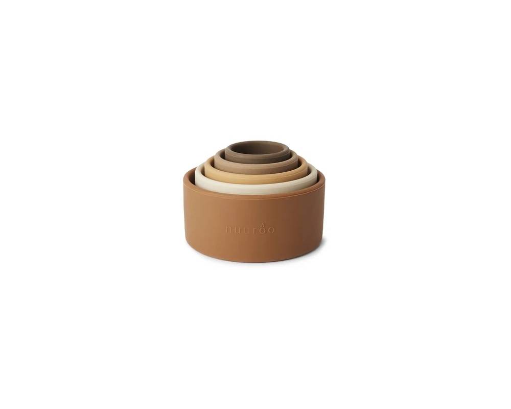 NU346 Vanja juego silicona Brown color mix