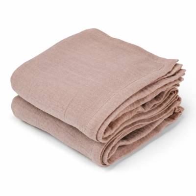 NU182 Bao  muselina solid 2-pack Mahogany