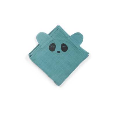 NU185 Bjørk hugging muselina 2-pack Panda Lead