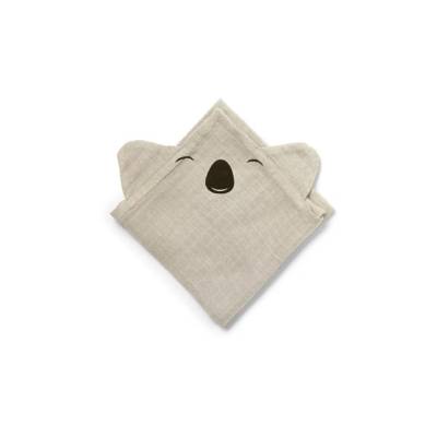 NU186 Bjørk hugging muselina 2-pack Koala Cobblest