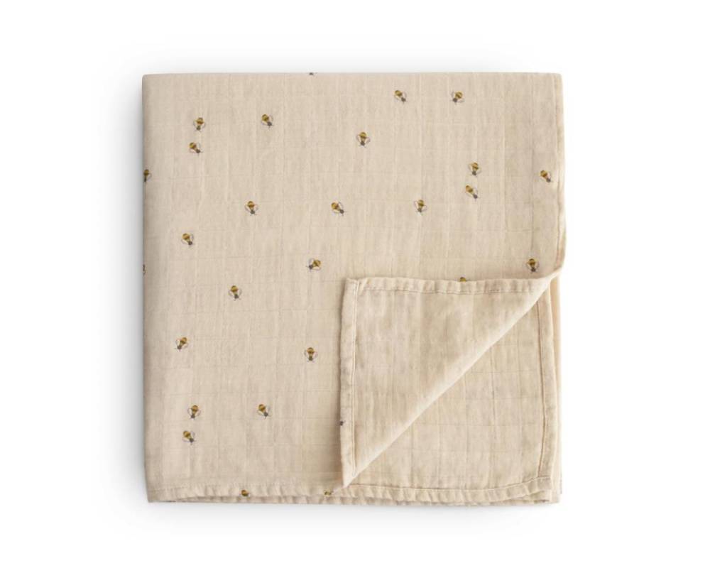 NU254 Barri muselina Sand - Flower bee