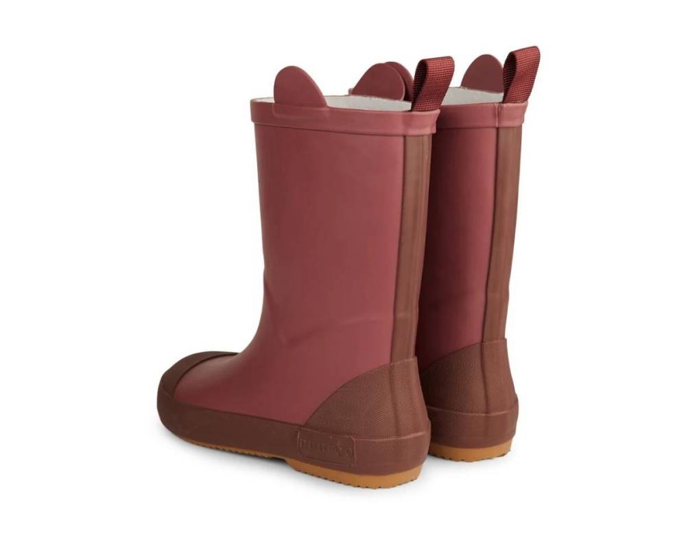 NU308 Anton botas goma - gato Mahogany TALLA 24