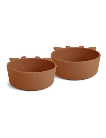 NU374 Alex bol 2-pack Koala Caramel Café