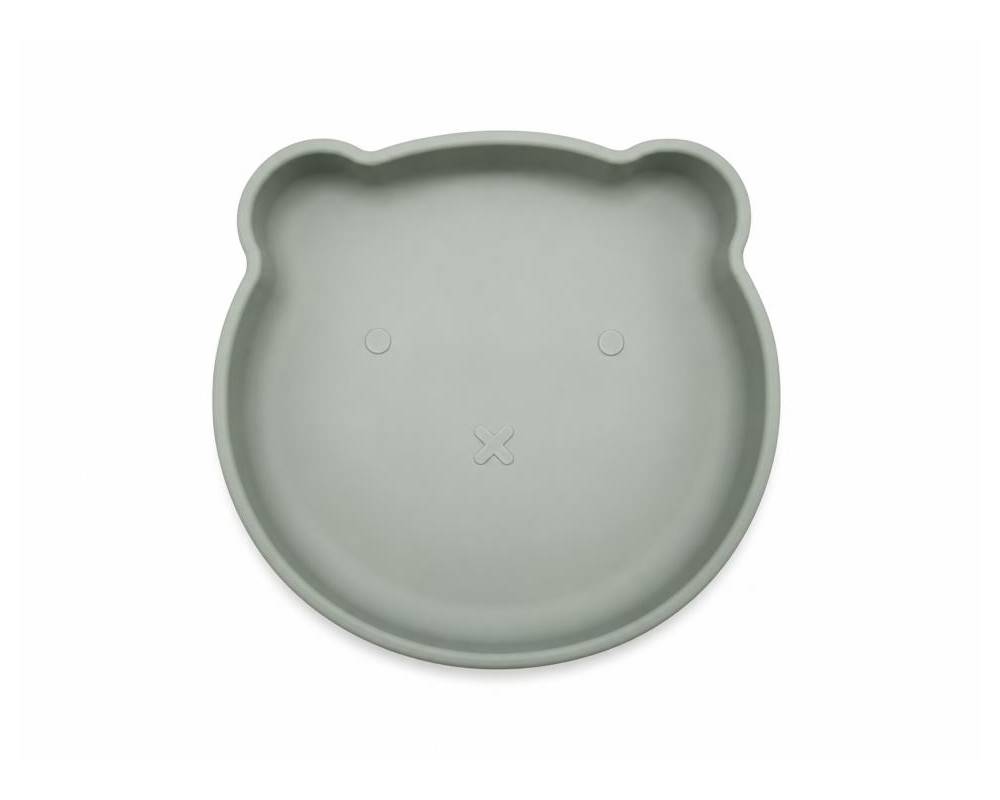 PLATO SILICONA GRIS