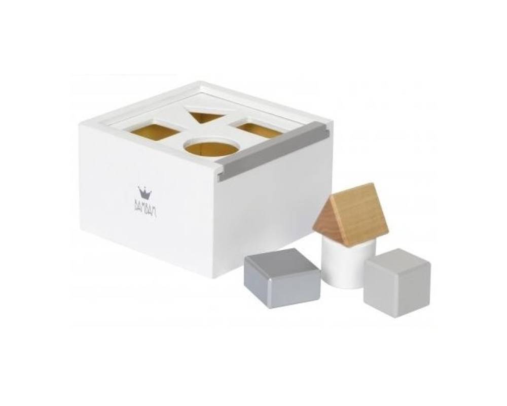 Bloques de madera Caja blanca