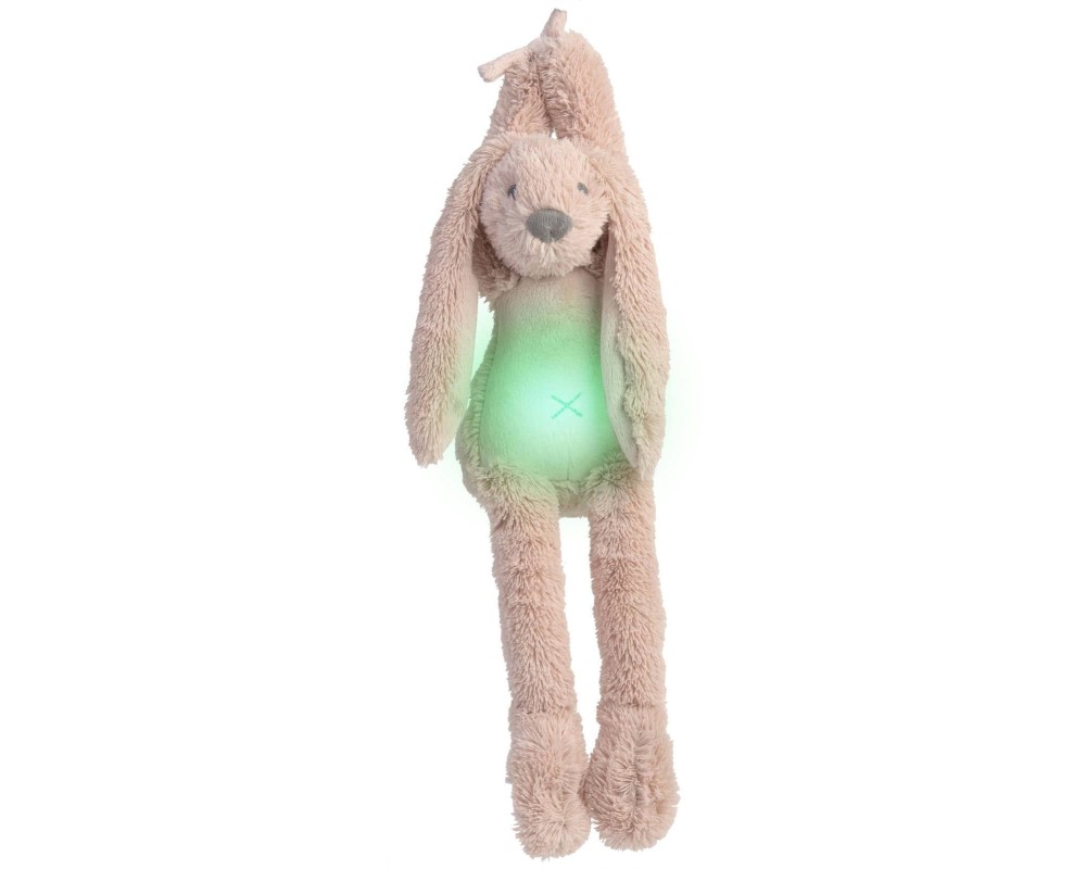Old Pink Rabbit Richie Nightlight with sothing HAPPY HORSE |