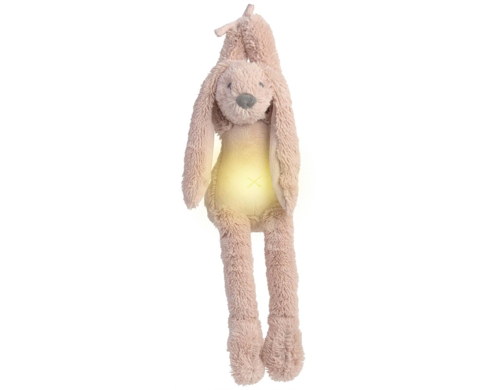 Old Pink Rabbit Richie Nightlight with sothing HAPPY HORSE |