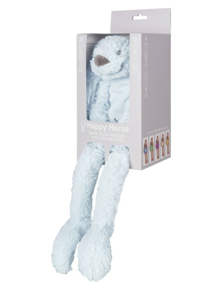 Blue Rabbit Richie Nightlight with soothing sounds HAPPY HORSE